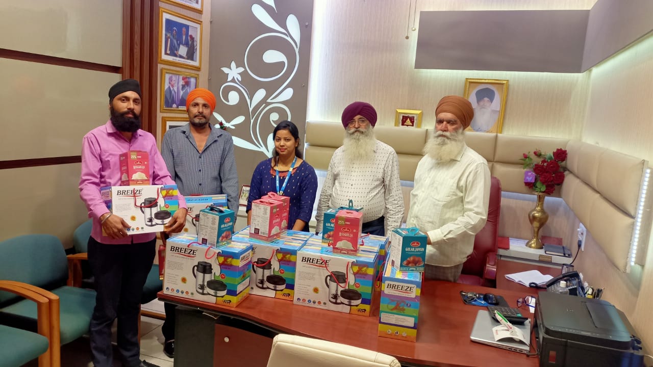 Diwali Sweets  &  Gift Distribution to staff